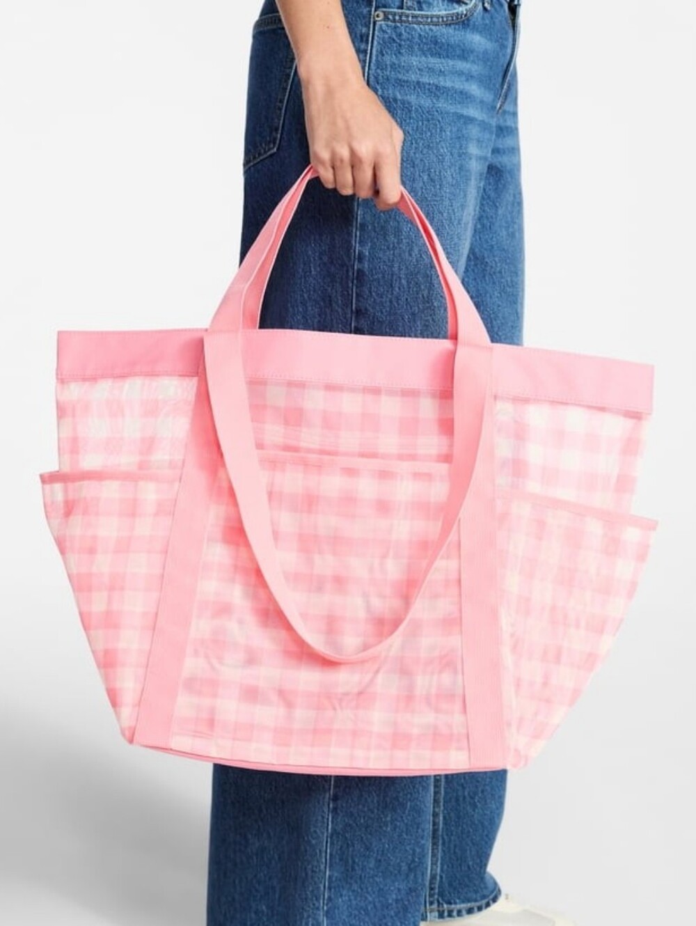 NO BOUNDARIES MESH TOTE